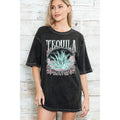 Tequila - Oversize Mineral Wash T