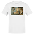 Birth of Venus Cat Men's T-Shirt White