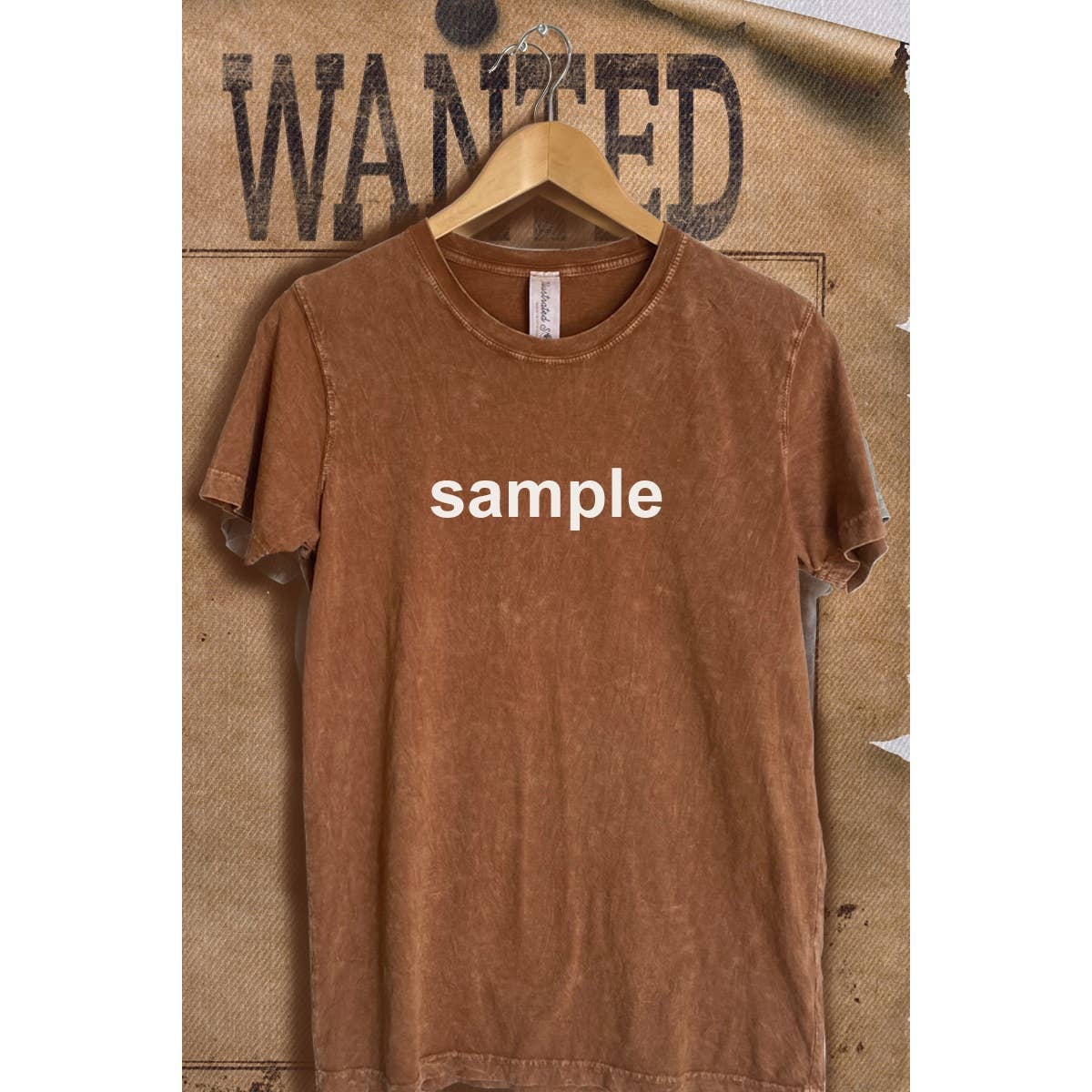 Sample Mineral Wash  Graphic  Tee