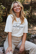 Hard Fought Hallelujah Mineral Graphic Top