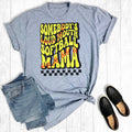 Somebody's Loud Mouth Softball Mama Graphic Tee