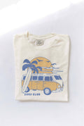 Surf Club Mineral Washed Graphic Top