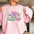 Retro Ghost Halloween 2025 Graphic Sweatshirt
