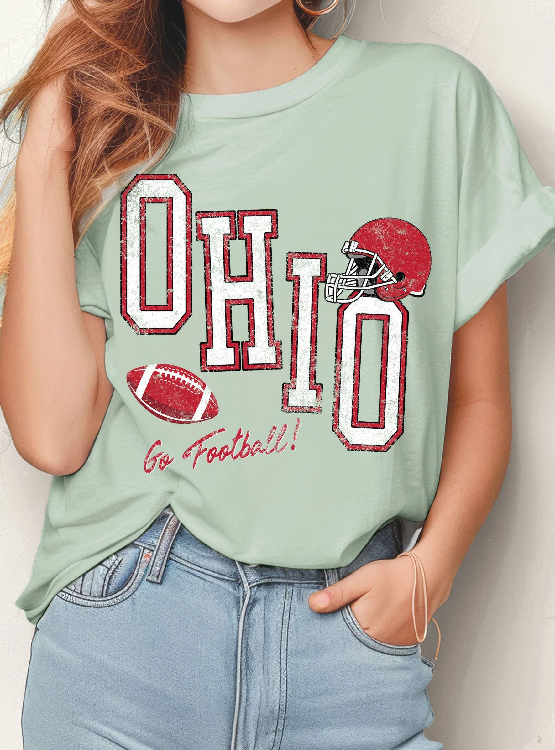 Ohio Football Graphic Tshirts