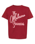 Children's Ou Sooners Beverly Red Tee