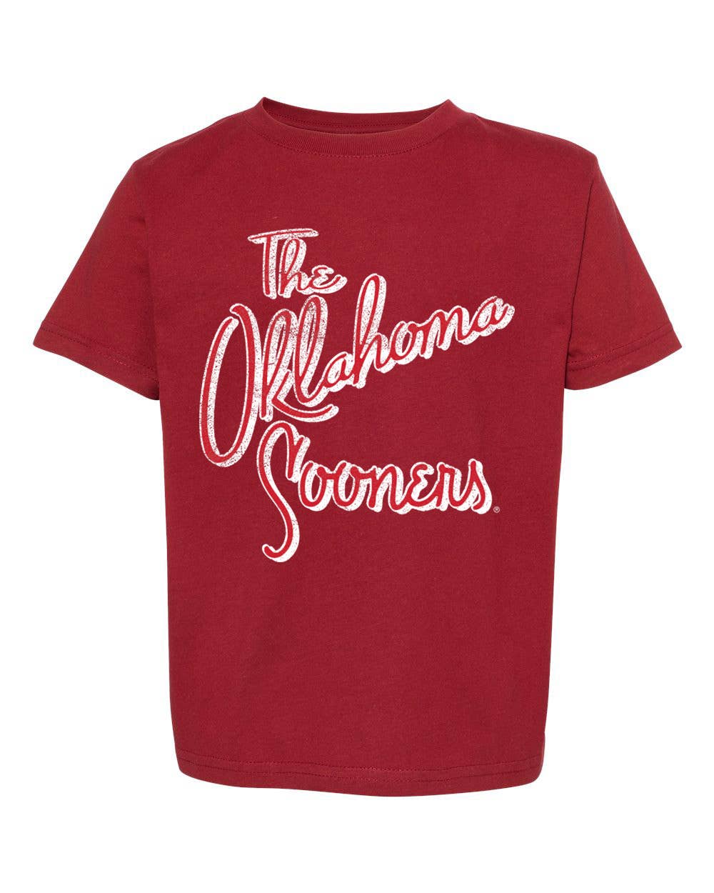 Children's Ou Sooners Beverly Red Tee