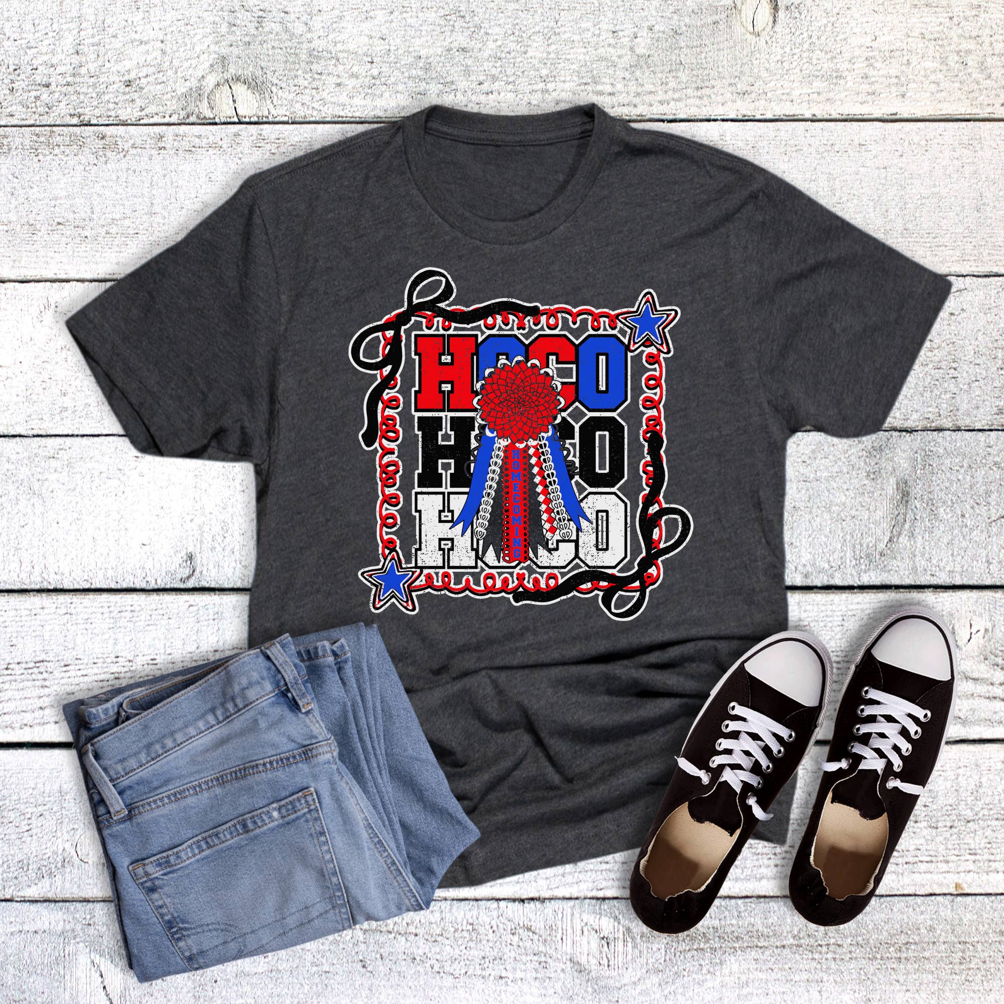 Custom Hoco Mum Bows Graphic Tee