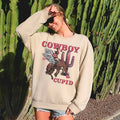 Cowboy Cupid, Horse, Western, Country, Sweatshirt, Valentine