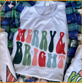 Merry and Bright Holiday Tee