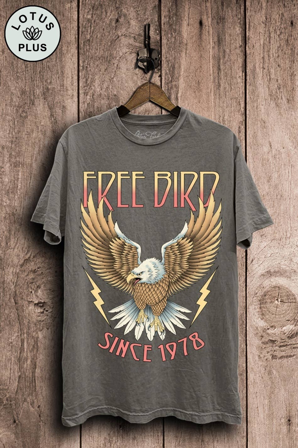 Free Bird Eagle Graphic Top