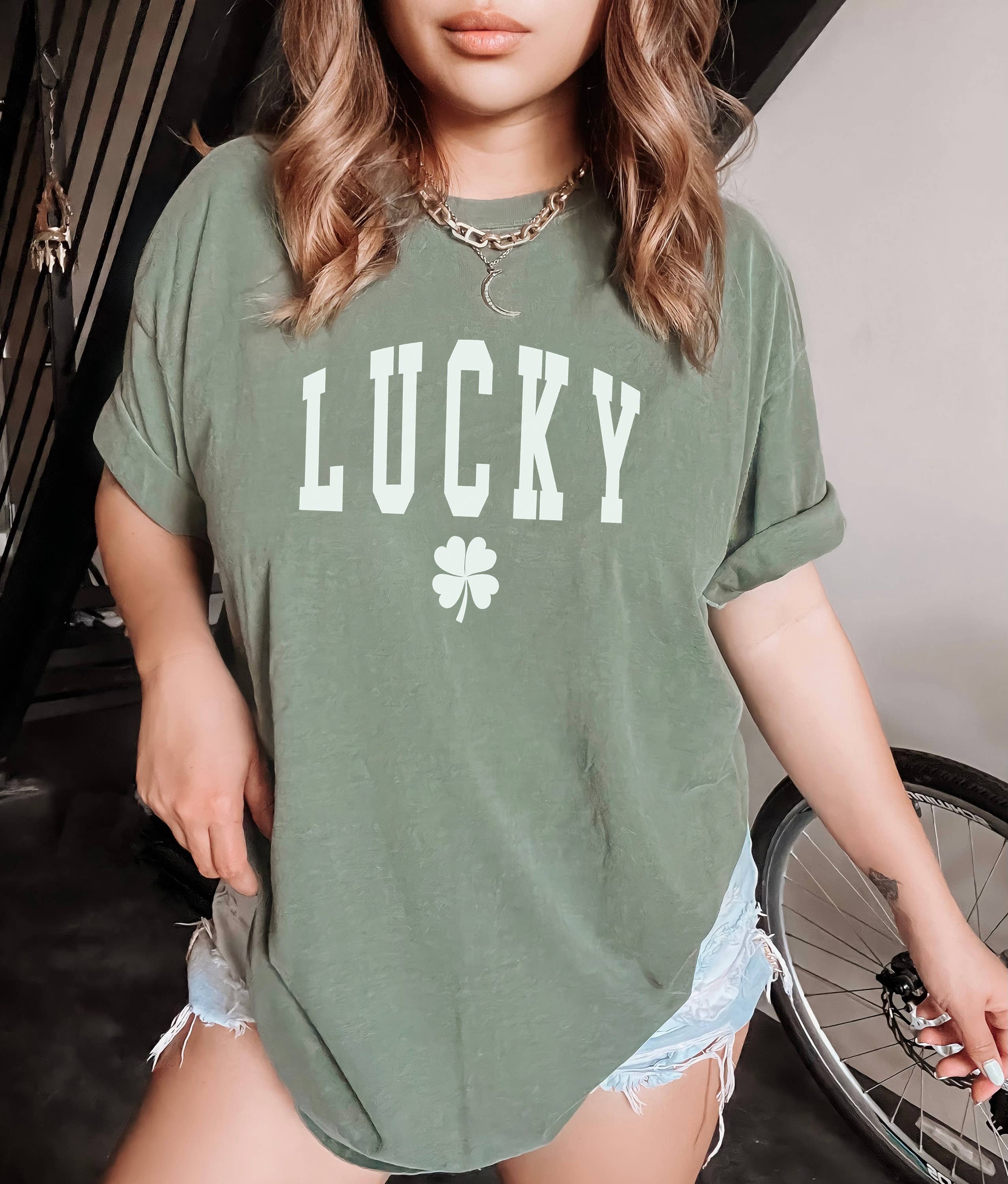St. Patricks Day Tee, Lucky, Graphic Apparel, Graphic Shirt