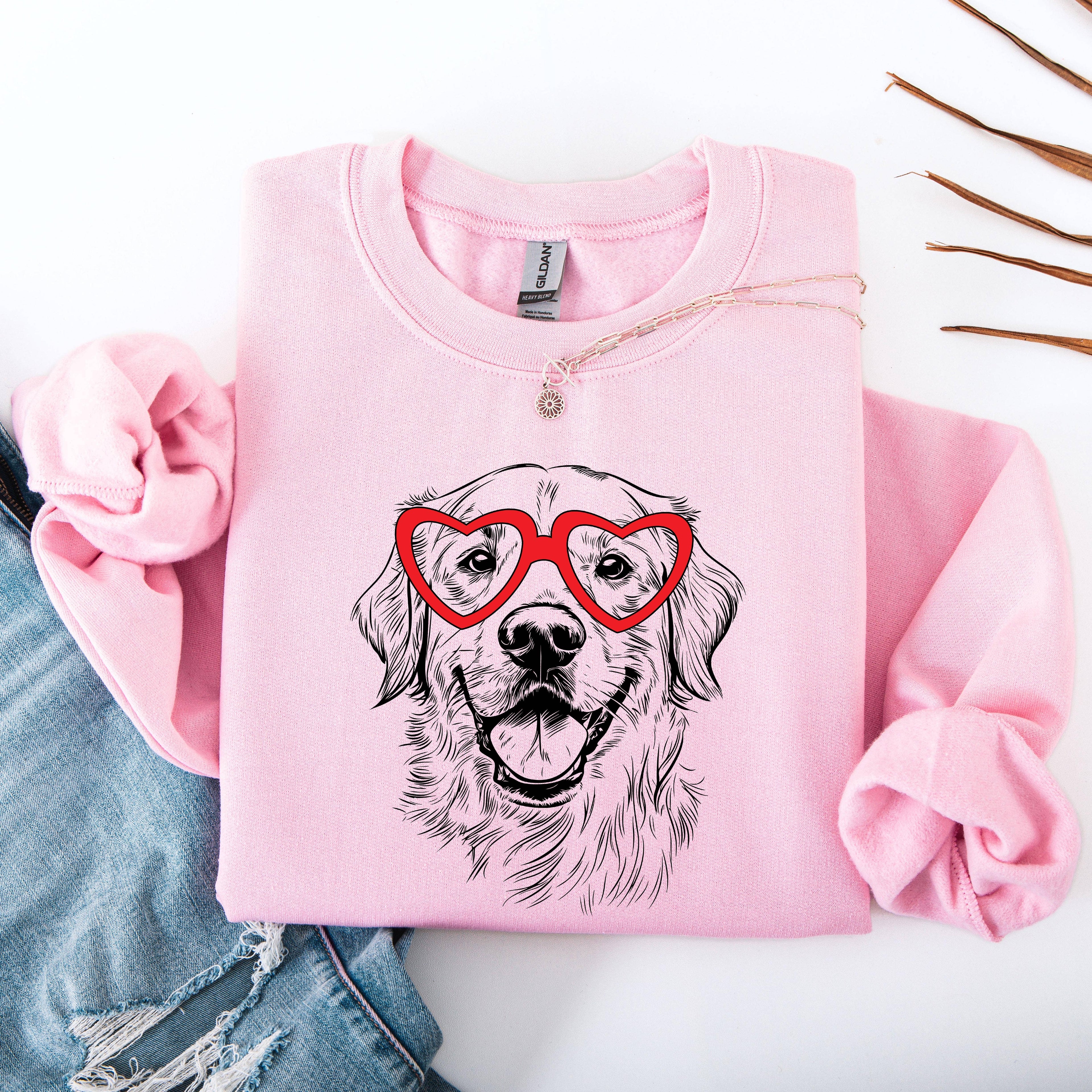 Golden Retriever, Dog Lover Apparel Pet Dog Breed Sweatshirt