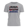 Are You An American or A Democrat Tee - 2730