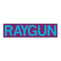 RAYGUN Block Text Logo Purple & Blue Die-Cut Sticker