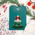 Faux Sequin Christmas Tree Tee