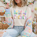 Faux Patchwork Bunny Trio Tee