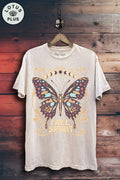 Free Spirit Butterfly Graphic Top