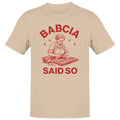 Babcia Said So Polish Cooking Art Men's T-Shirt