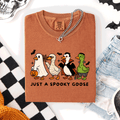 Just A Spooky Goose, Dracula, Vampire Halloween T-Shirt