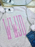 Wwjd Jumbo Striped Dtf Top
