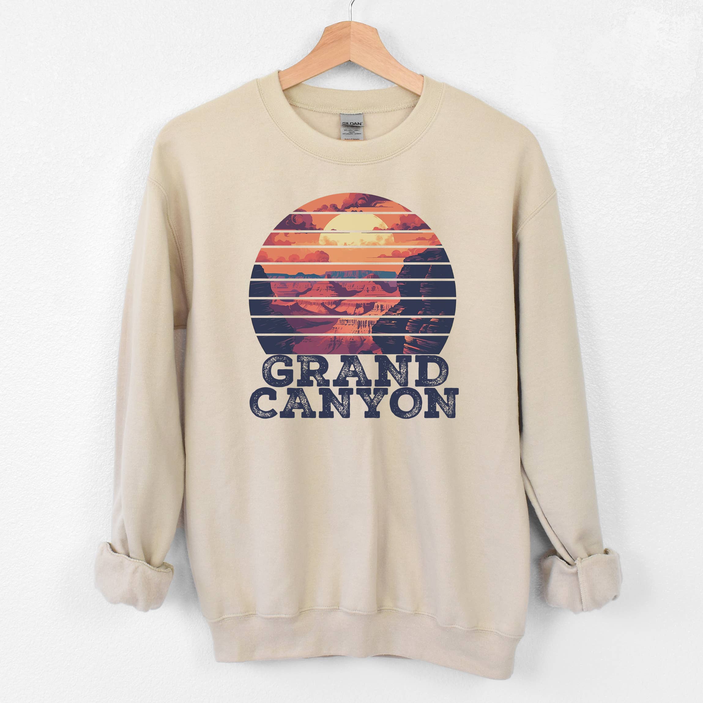 Grand Canyon Sand Sweatshirt | National Park  | Sizes S-2XL