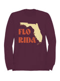 Florida State Map Illustration Men's Sweatshirt