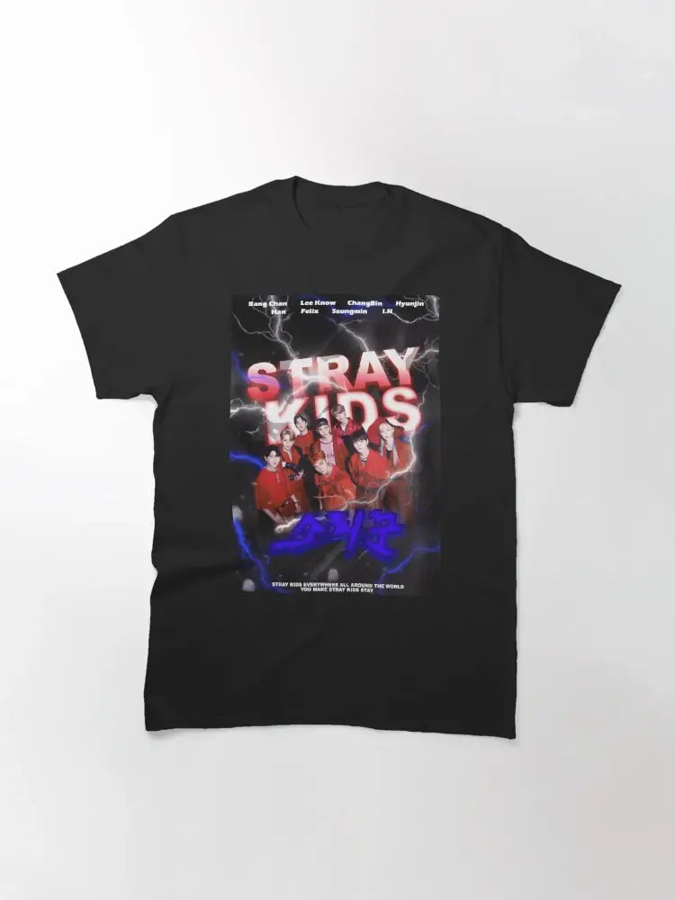 Stray Kids Red Thunder Group T-Shirt