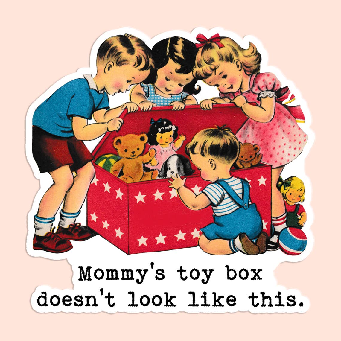 Mommy's Toy Box Sticker Decal