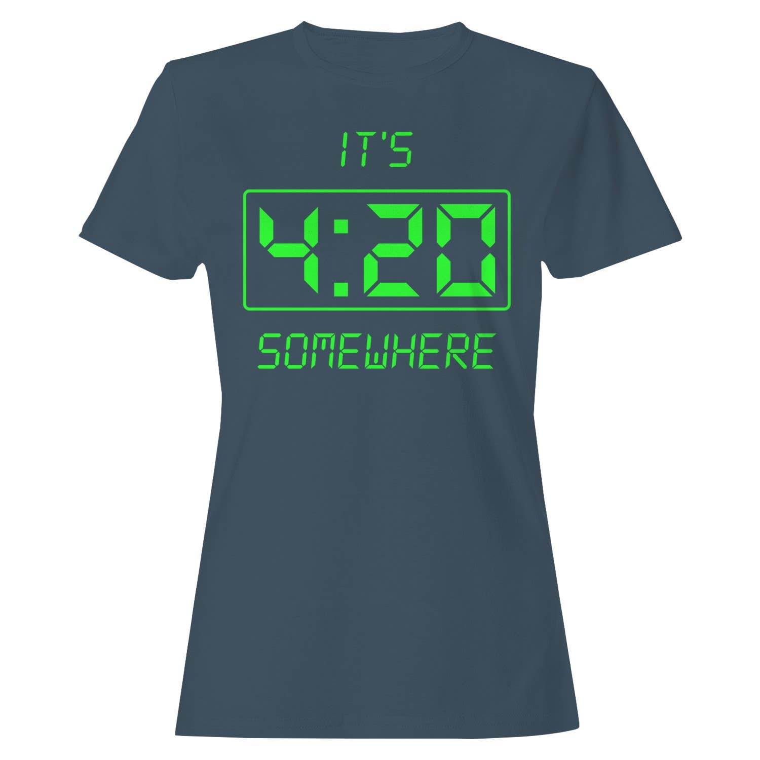 4:20 Digital Clock Art Women's T-Shirt