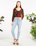 Long Sleeves Hoodie Top (TH-1898)