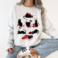 Valentine's Day Kitties, Cat Lover, Love Sweatshirt