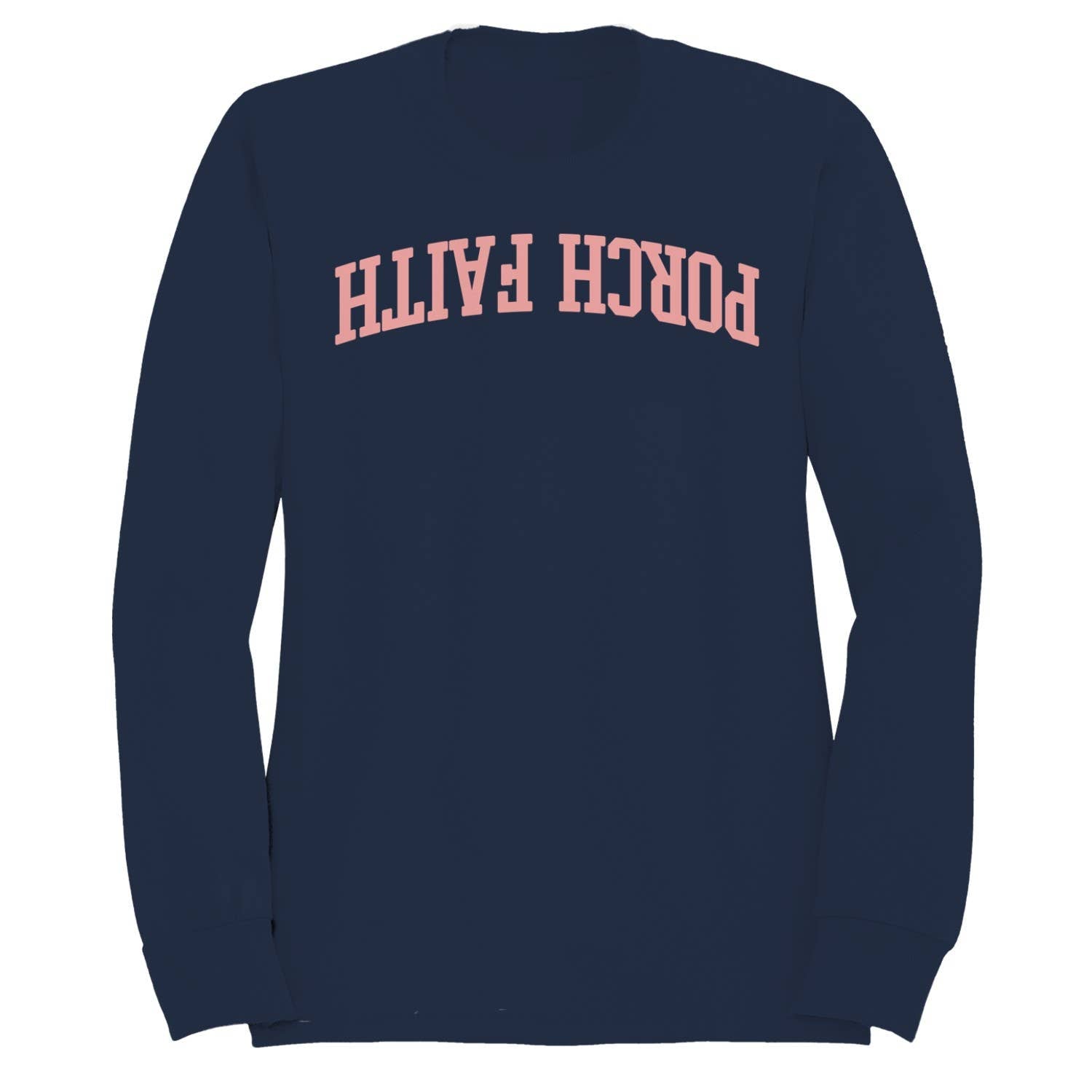 Porch Faith Arched Retro Men's Sweatshirt