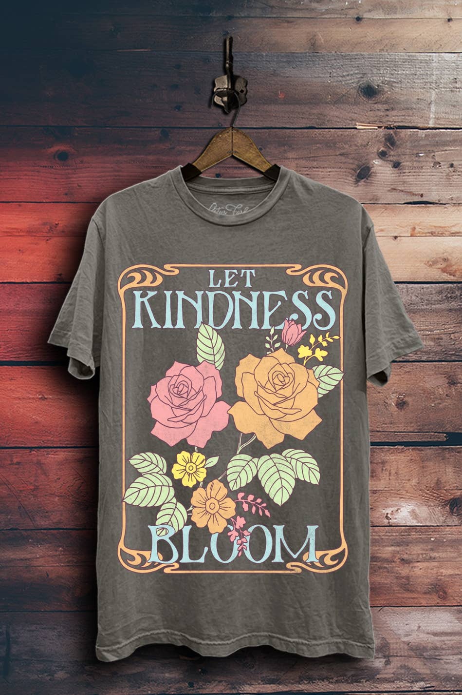 Let Kindness Bloom Graphic Top