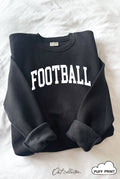 Football Puff Graphic Sweatshirt