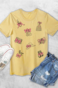 Coquette Bow Fashion Beauty Women's Vintage Graphic Tshirts