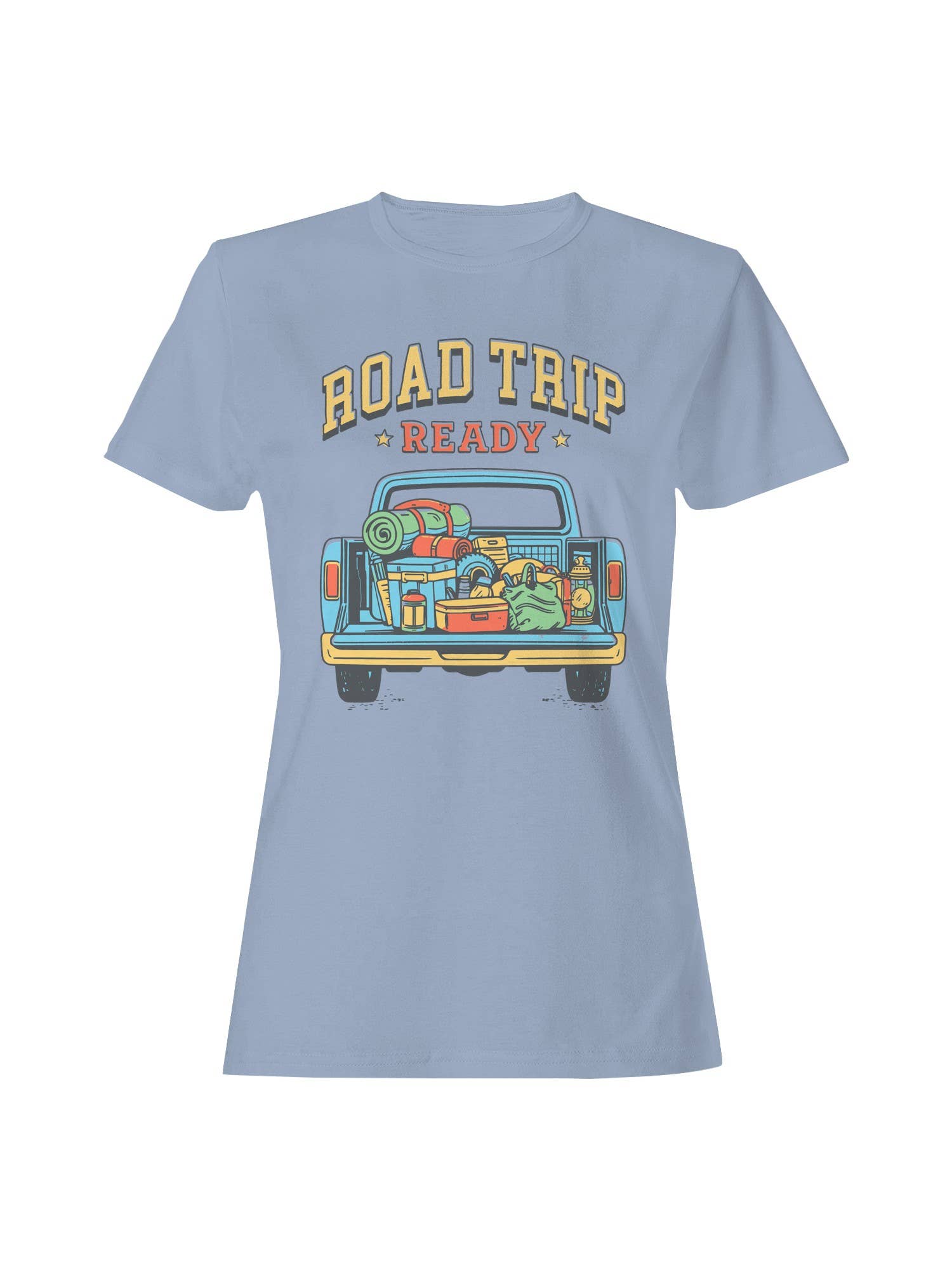 Roadtrip USA Road Trip Ready Adventure Gear Women's Tee