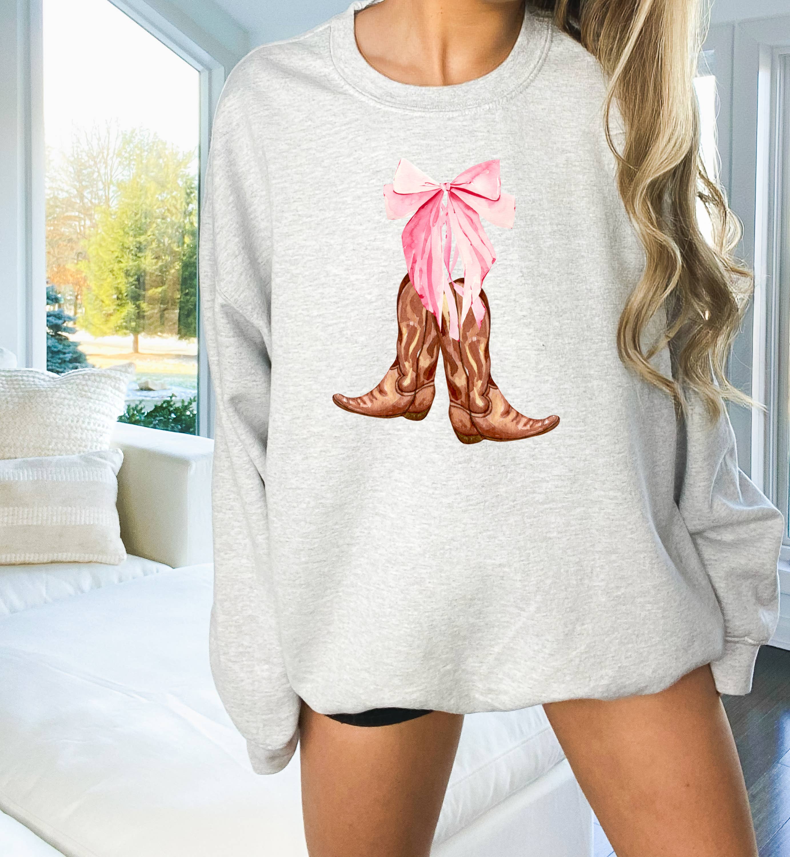 Soft Girl Era, Coquette, Graphic Apparel, Graphic Tee, Boot