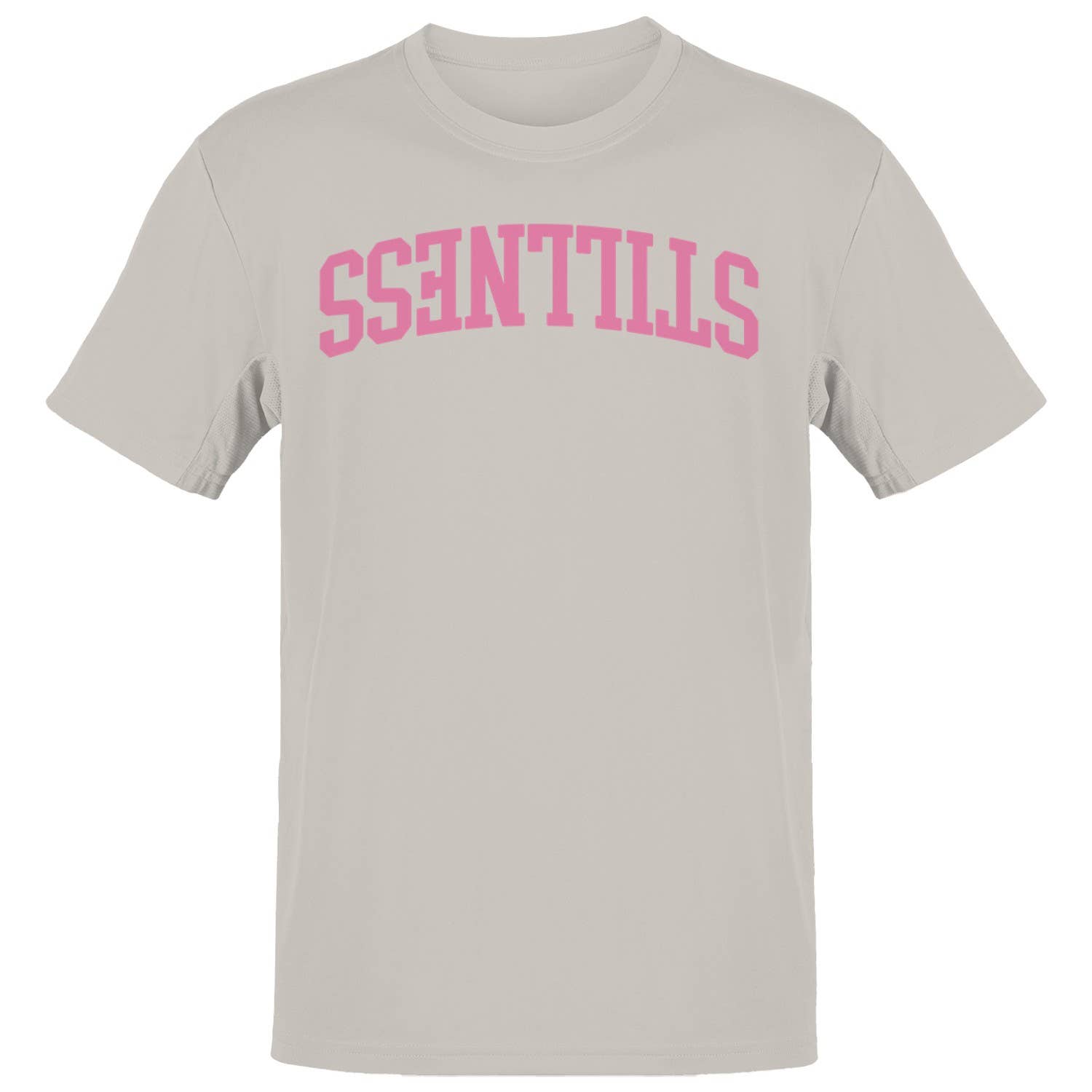 Pink Essentials Mirror Text Men's T-Shirt