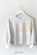 Here Comes the Sun Mid Graphic Sweatshirt