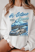Hi-Octane Dreams Car Graphic Brushed Sweatshirts