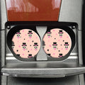 Skeleton Bubblegum Car Coasters, Halloween Car Coasters