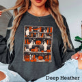 Halloween 2025 Ghost Bookcase Long Sleeve Shirt | Gildan