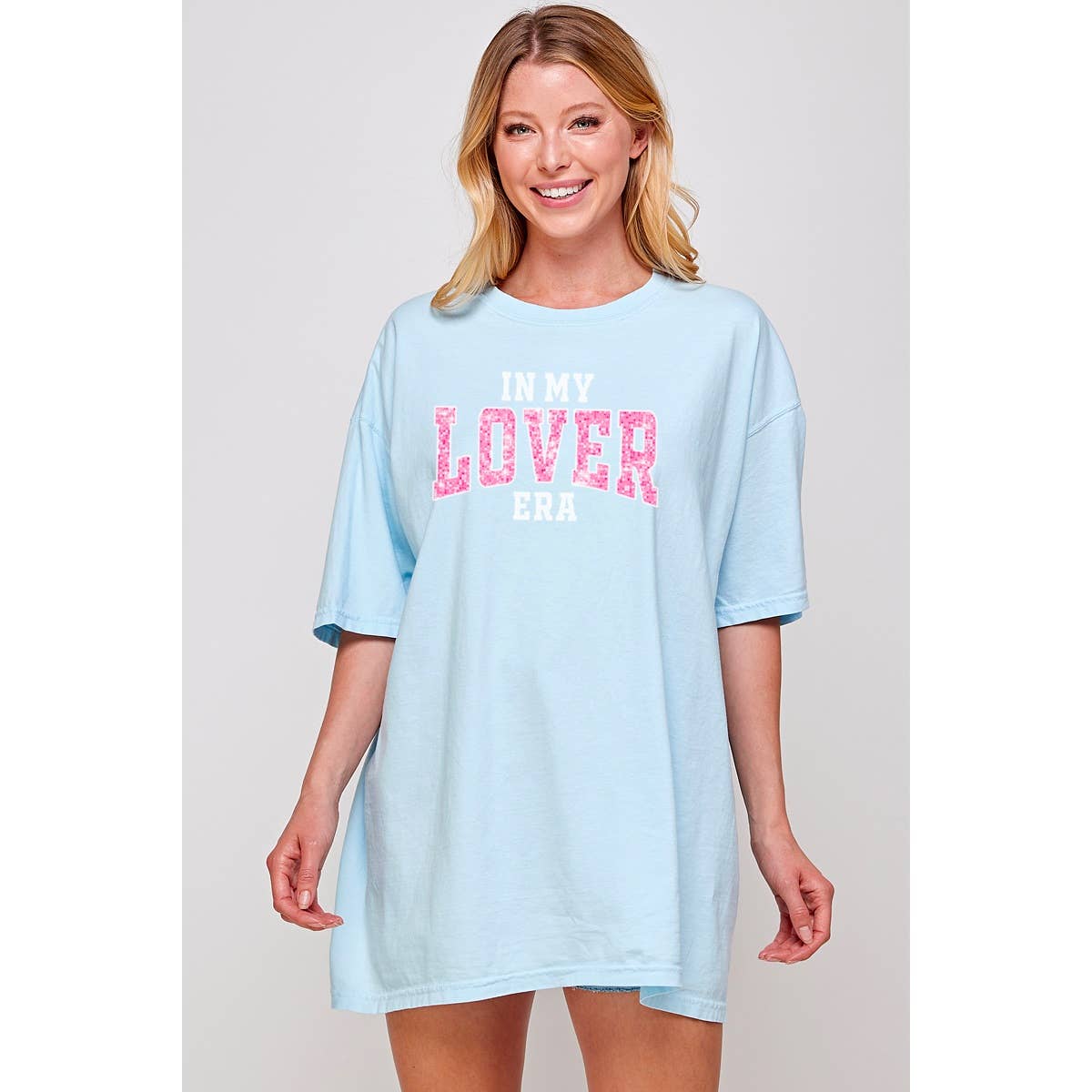 In My Lover Era Graphic Oversized Tee