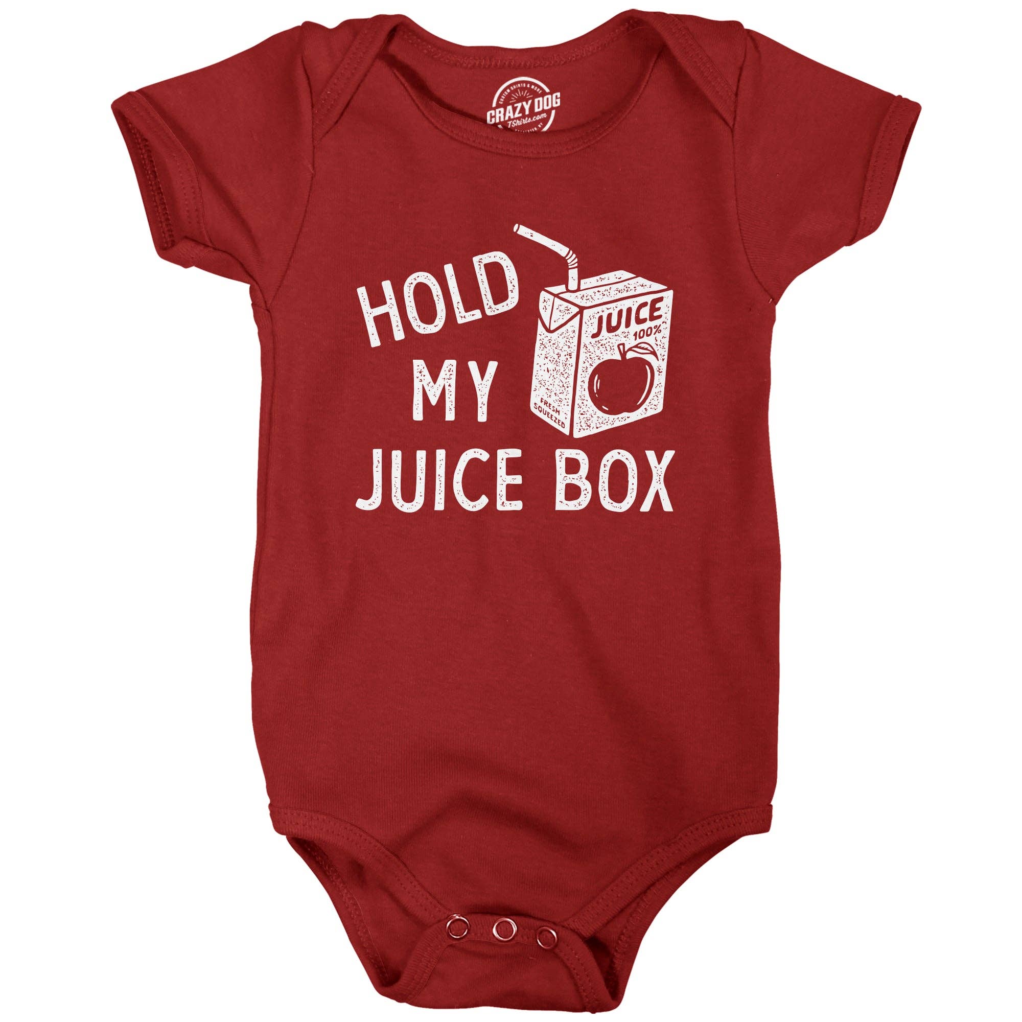 Hold My Juice Box Baby Bodysuit