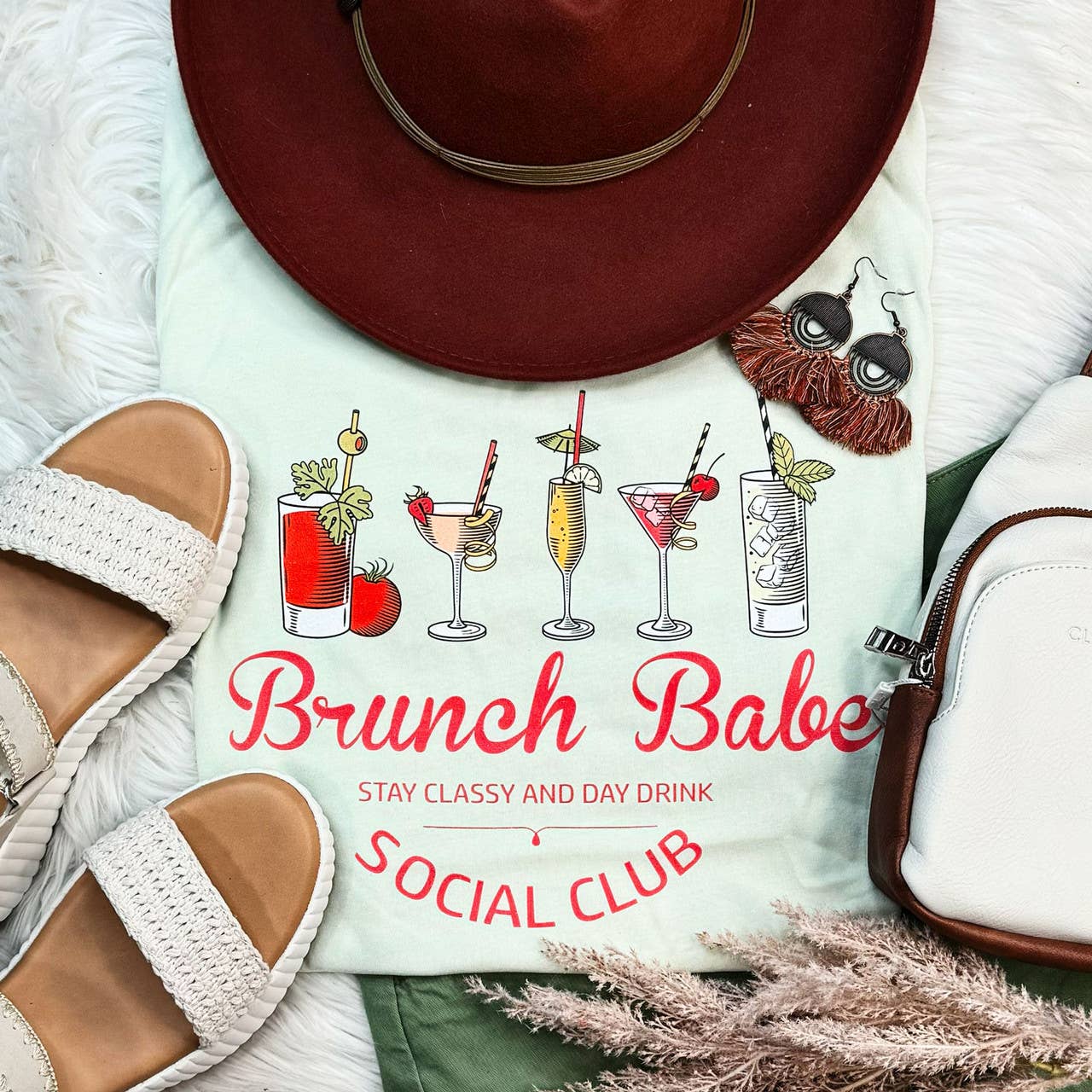 Brunch Babe Social Club Everyday Tee