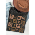 Western Cowboy Mineral Washed T Shirt