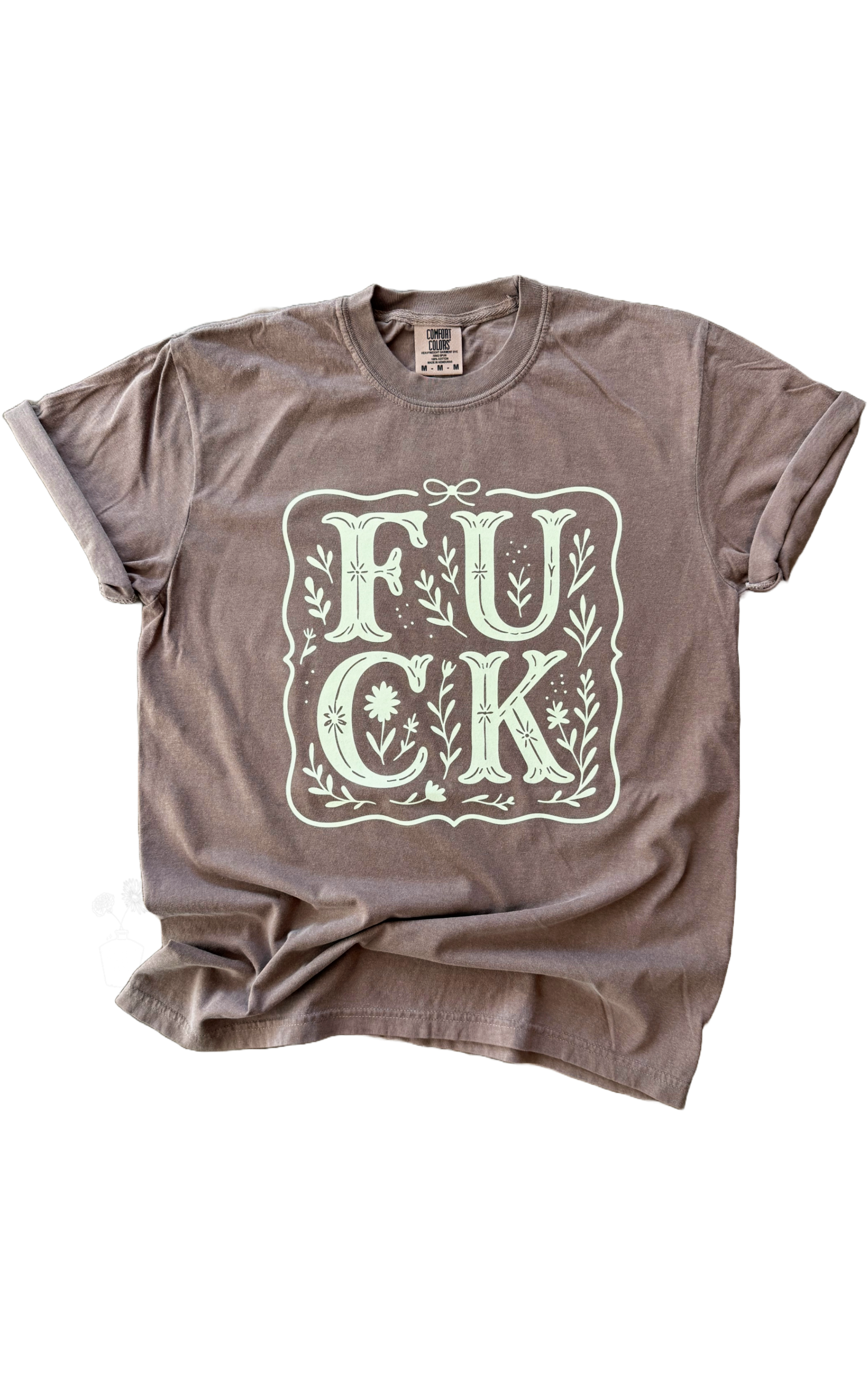 Floral Western F*Ck Tee