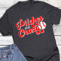 Baseball Pitches Be Crazy Graphic Tee