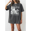 Monstera Deliciosa Vintage Graphic Oversized Tee