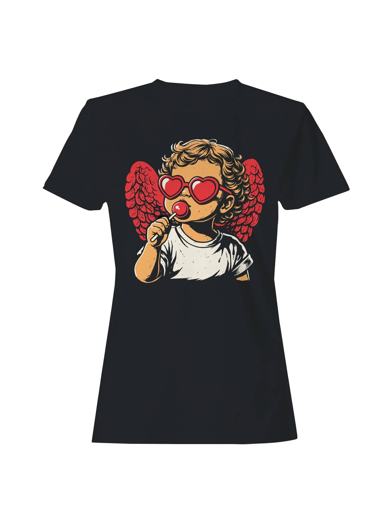 Kawaii Cupid: Love Struck Icon Women's T-Shirt